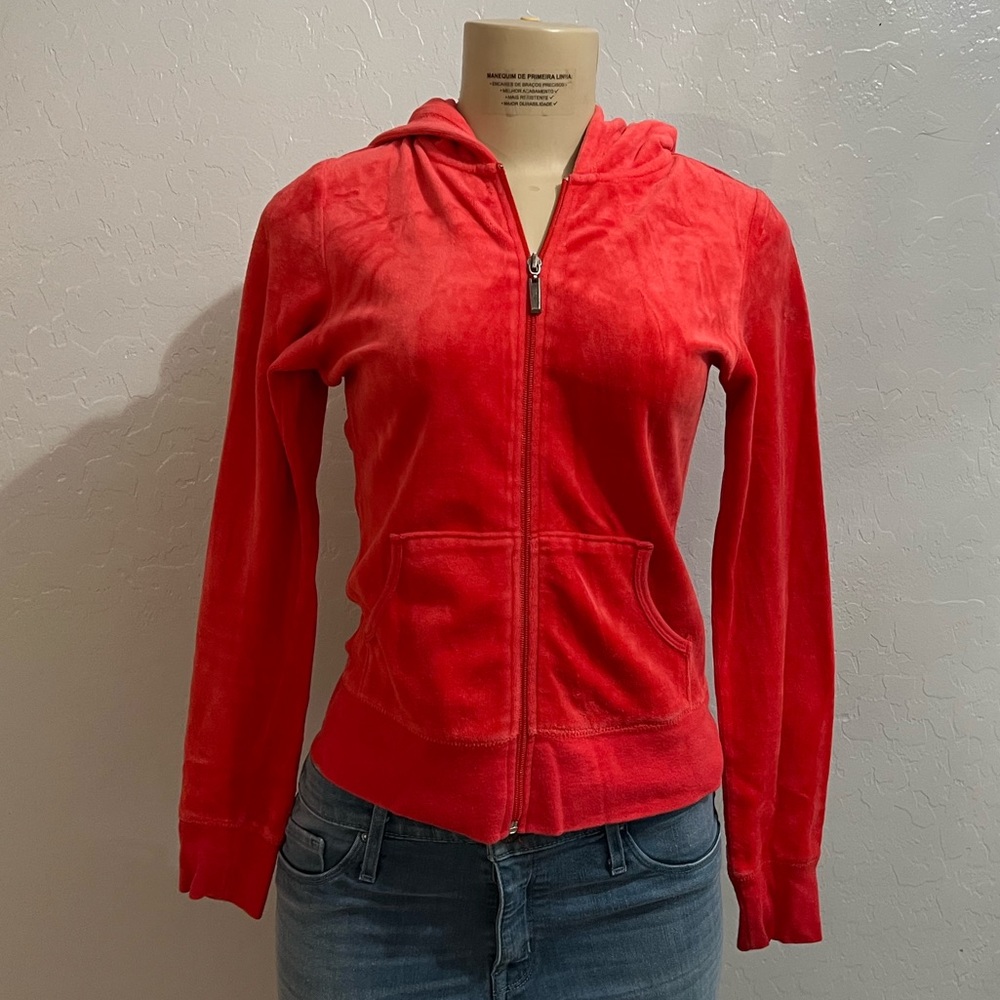 Peach Zip Up Jacket